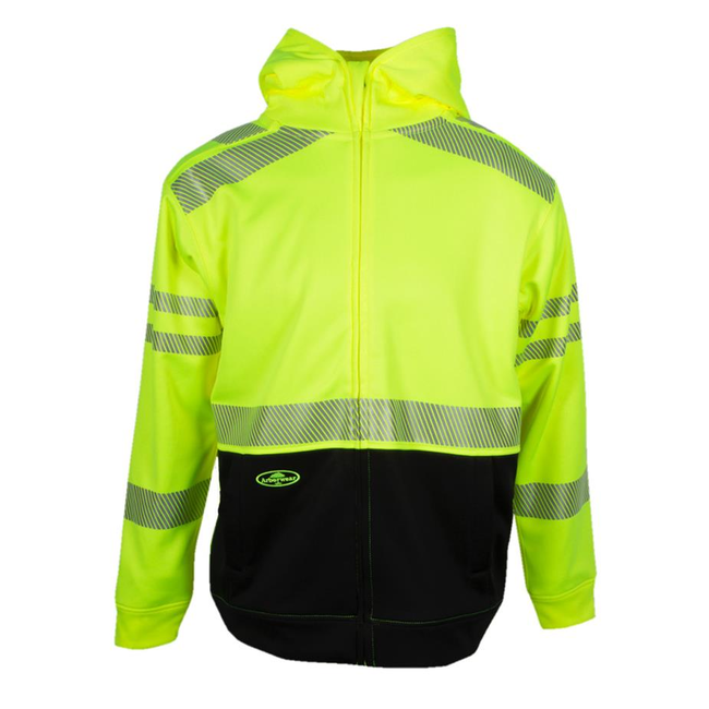 Tech Single Thick Hooded Full Zip Sweatshirt HVSA Class 3