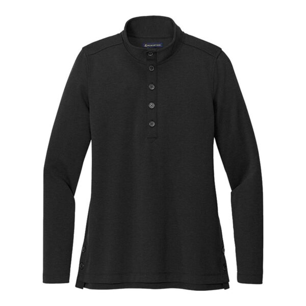 Brooks Brothers Women’s Mid-Layer Stretch 1/2-Button