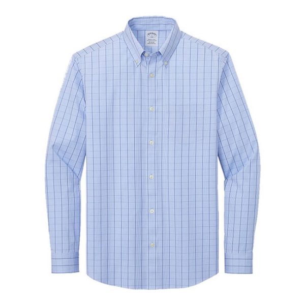 Brooks Brothers Wrinkle-Free Stretch Patterned Shirt