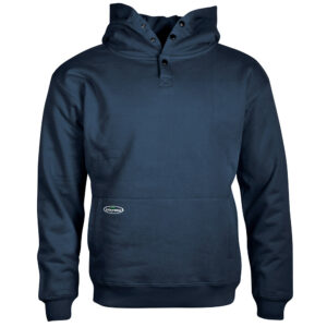 Cotton Single Thick Hooded Pullover Sweatshirt