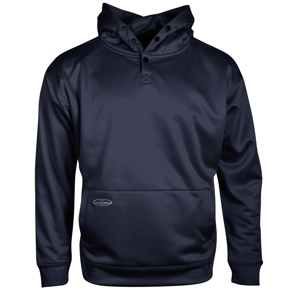 Tech Single Thick Hooded Pullover Sweatshirt