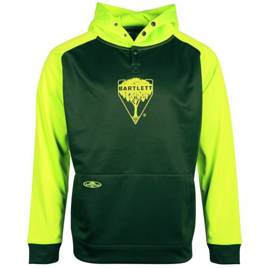 Tech 2-Tone Double Thick Hooded Pullover Sweatshirt