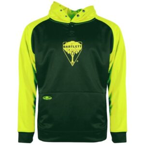 Tech 2-Tone Single Thick Hooded Pullover Sweatshirt