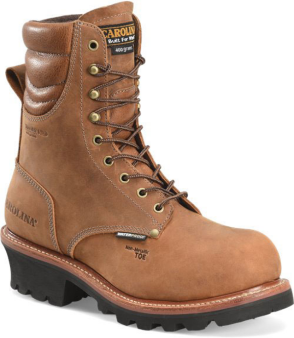 Carolina Hemlock 9" Waterproof Insulated Comp Toe Logger