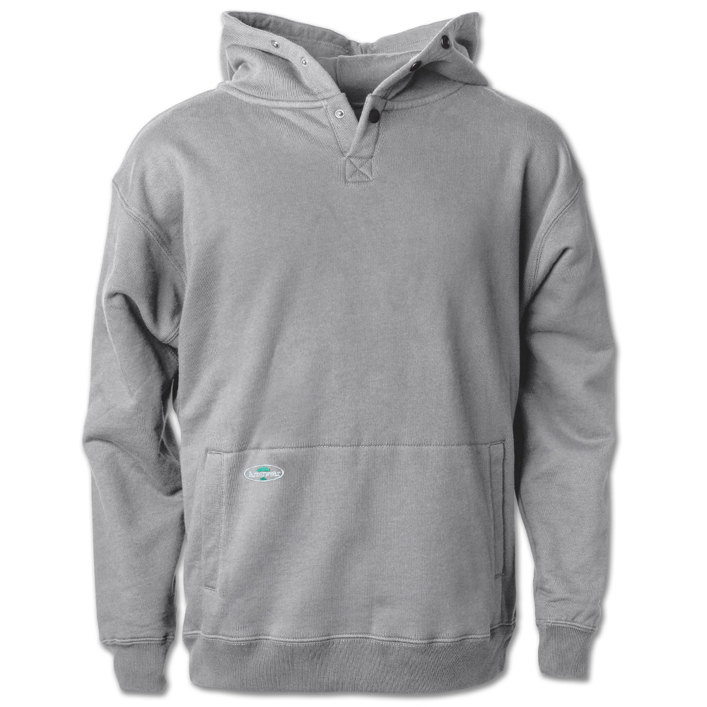 Cotton Double Thick Hooded Pullover Sweatshirt