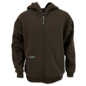 Cotton Double Thick Hooded Full Zip Sweatshirt