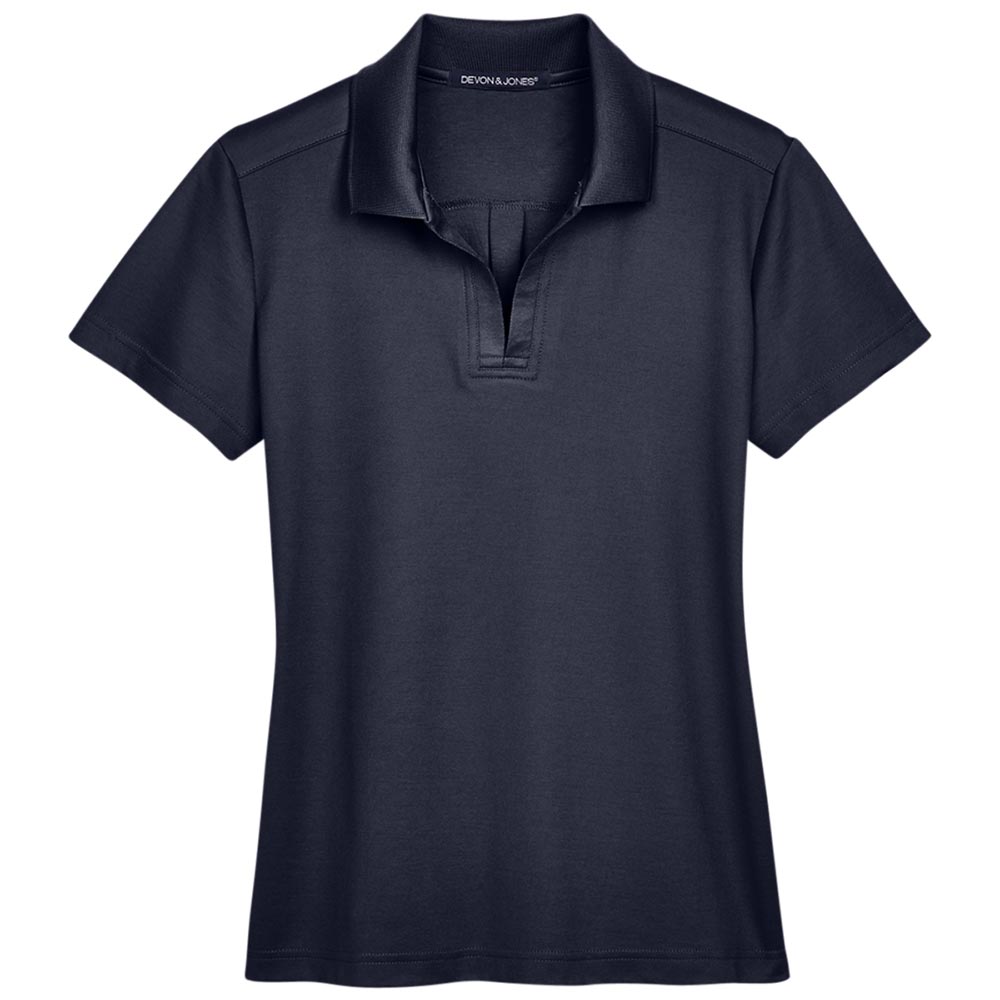 Devon & Jones Women's CrownLux Performance Plaited Polo