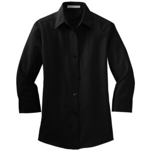 Port Authority Women's Three-Quarter Sleeve Shirt