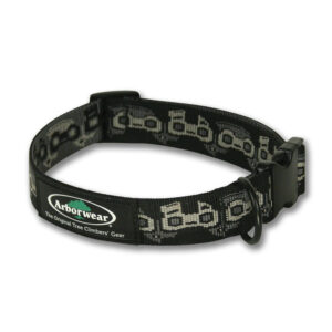 Chainsaw Chain Pattern Dog Collar