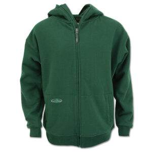 Cotton Single Thick Hooded Full Zip Sweatshirt