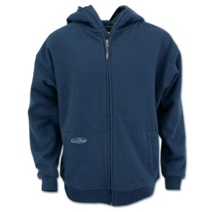 Cotton Double Thick Hooded Full Zip Sweatshirt