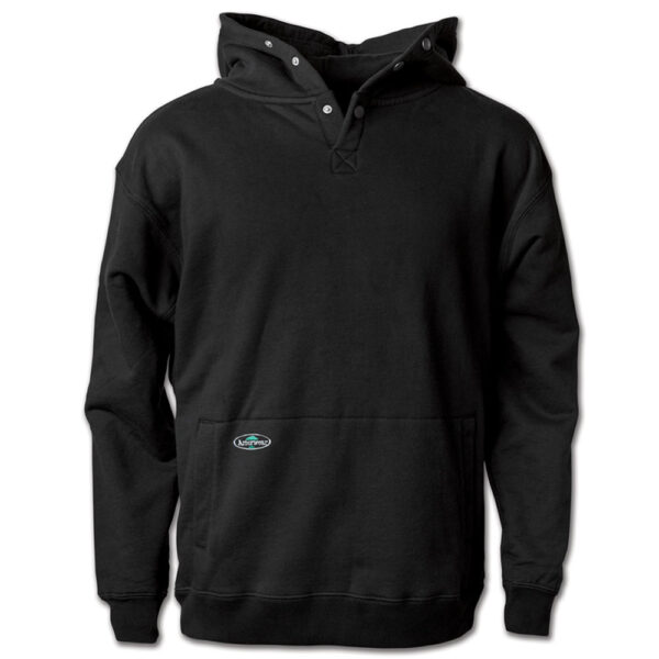 Cotton Single Thick Hooded Pullover Sweatshirt