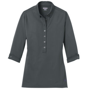OGIO Women's Gauge Three-Quarter Sleeve Polo