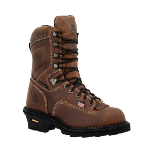 Georgia Boot 9" USA Logger Comp Toe Waterproof Work Boot