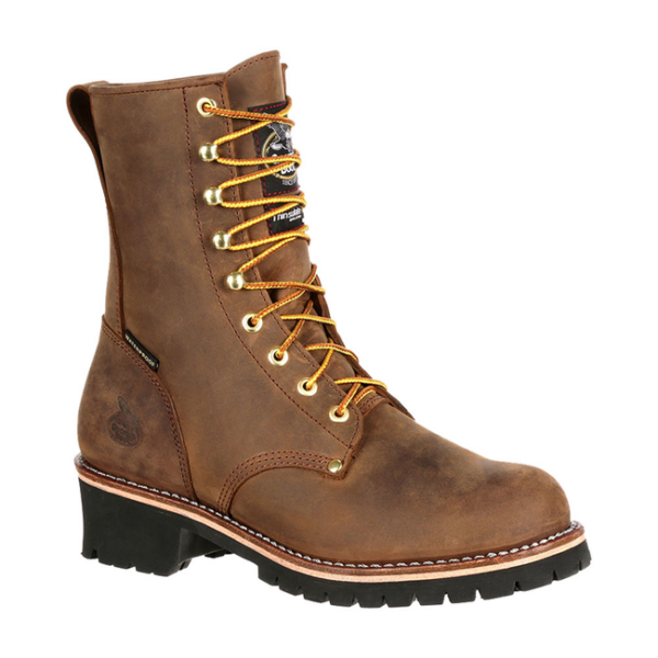 Georgia Boot 8" Steel Toe Waterproof 400G Insulated Boot