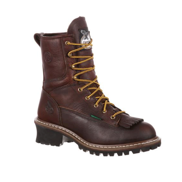 Georgia Boot 8" Steel Toe Waterproof Logger Boot