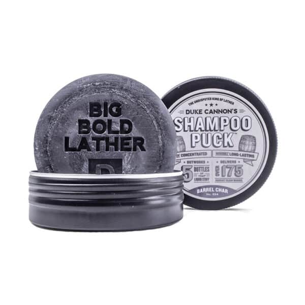 Duke Cannon Shampoo Puck Barrel Char No. 004