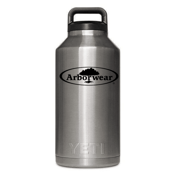 Yeti Rambler Bottle 64 Oz Chug Cap Arborwear Logo