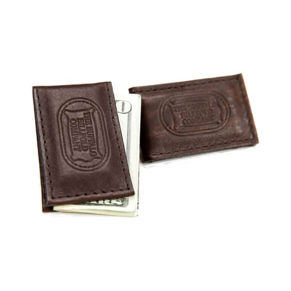Buffalo Billfold Leather Magnetic Money Clip