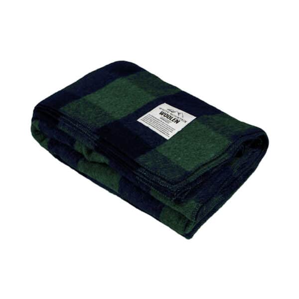 Minus 33 Lodge Twin Blanket White Mountain Woolen