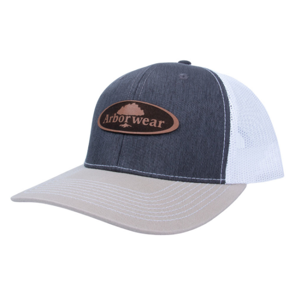Arborwear Oval Leather Patch Mesh Back Trucker Cap