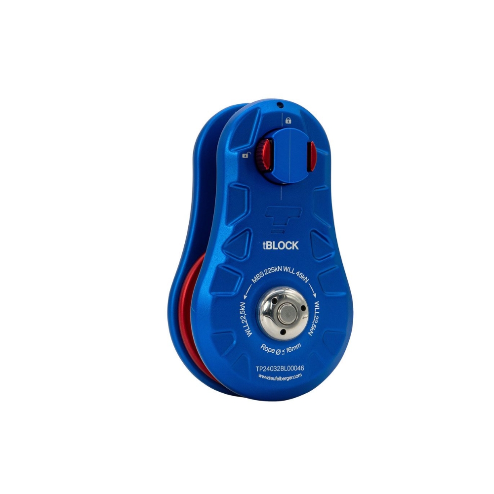 Teufelberger tBLOCK rigging pulley